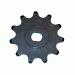 11 Tooth Dual D-bore Sprocket For 1/2 in. x 1/8 in. Bicycle Chain