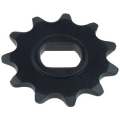 11 Tooth Dual D-bore Sprocket For #415 and #415H 1/2 in. x 3/16 in. Bicycle Chain (Fits MY1020Z Gear Motors)