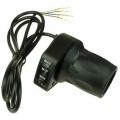 Half Twist Throttle Cable with 24 Volt LED Meter
