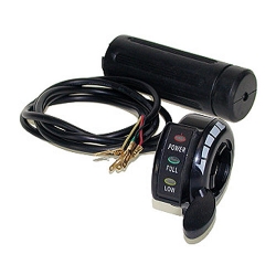 Thumb Throttle Cable with 48 Volt LED Meter