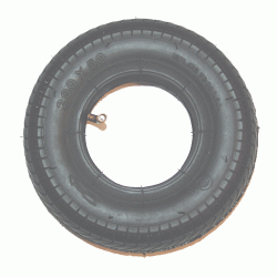 200 mm x 50 mm (8 Inch) Tire and Tube (All-Terrain Tread Tire)