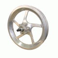 Rear Rim (Single Threaded) with 5-Spokes for 12-1/2 in. Tires