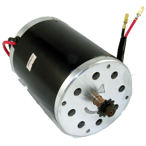 24 Volt 500 Watt MY1020 Electric Motor with 11 Tooth #25 Chain