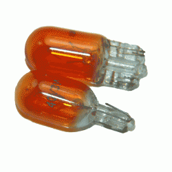 24 Volt  3 Watt  Orange Blinker Bulbs