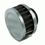 Chrome (Round) Air Filter for 4-Stroke Engines