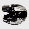 Black Motocross Helmet Model: KY112 Style #11