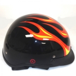 Shorty Flame Style Helmet Model: KY205 Style #251