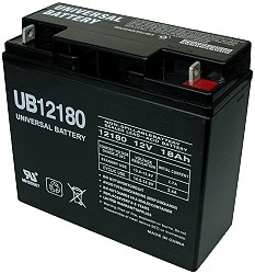 12 Volt / 18 Amp Hour / 20 Hour Rated Battery (UPG)