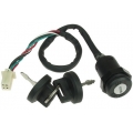 4 Wire Ignition Switch with Mounting Nut for ATVs and Quads